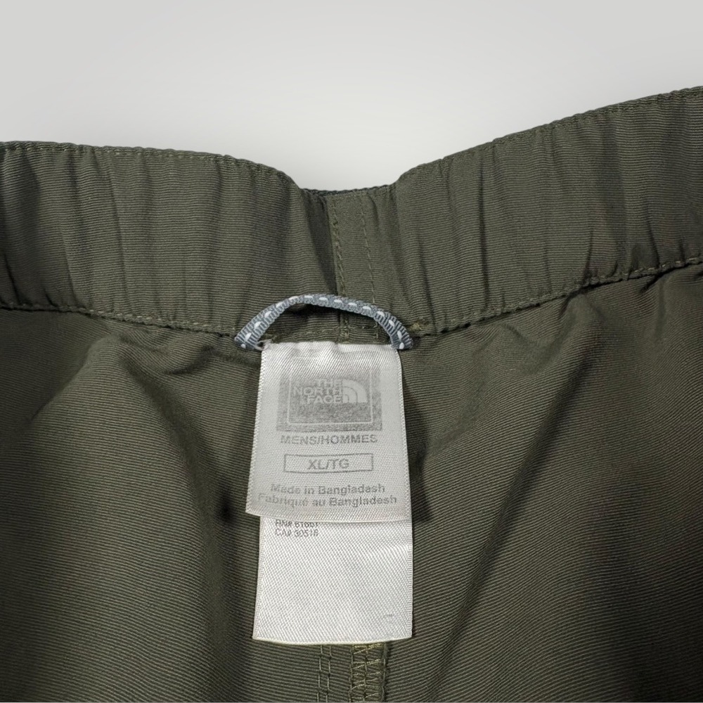 The North Face Mens XL Green Nylon Belted Cargo Hiking Shorts RN61661 - Picture 3 of 11